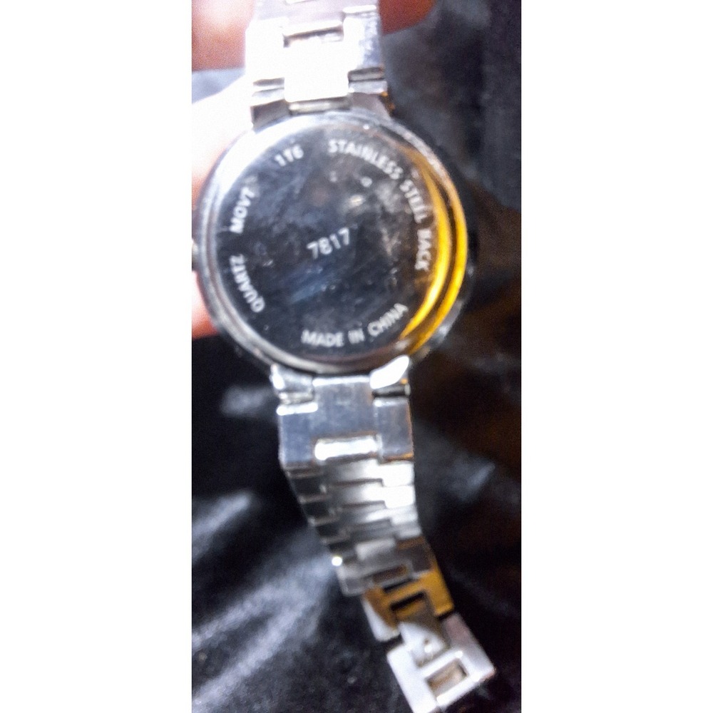 American exchange two tone genuine diamond watch - Picture 3 of 3